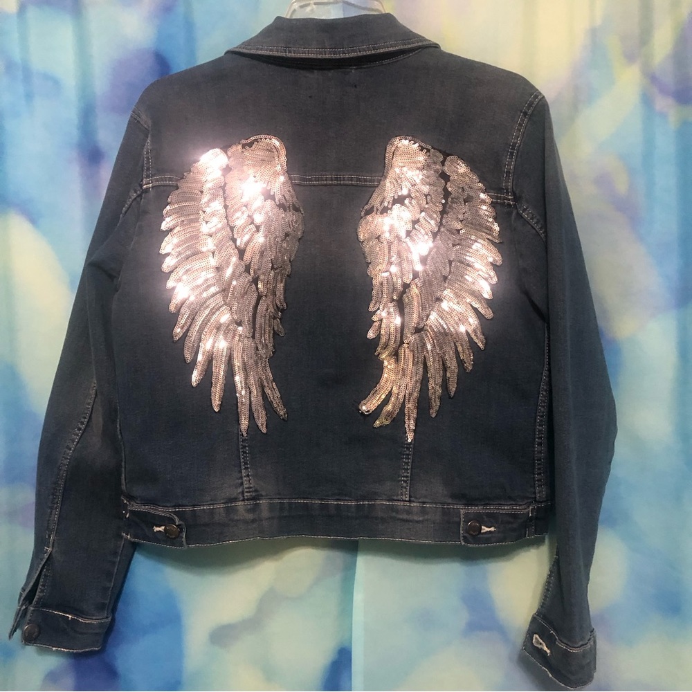 Venus Angel Wings Denim Jacket-Size 12